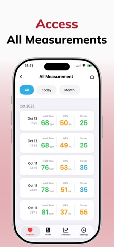 Heart Rate & Health Tracker screenshot