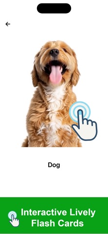 Toddler Flash Cards Peak&Speak iPhone screenshot
