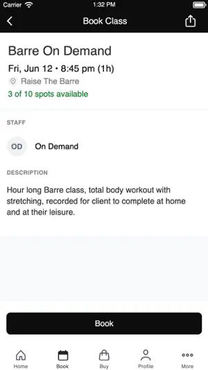 Raise The Barre Fitness screenshot 3