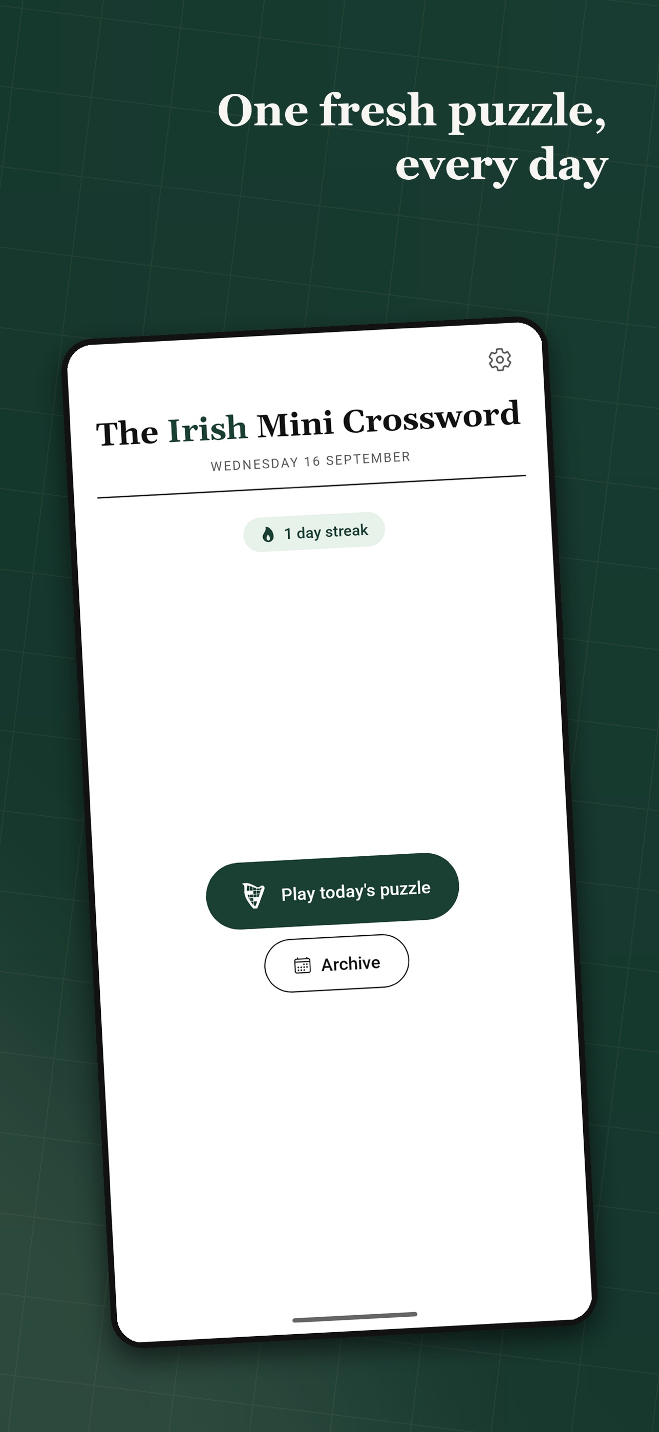 Screenshot 5 of The Irish Mini Crossword