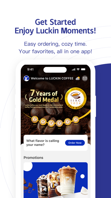 LUCKIN COFFEE USA Screenshot