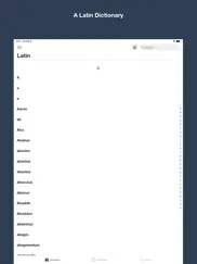 latin dictionary - lewis and short ipad capturas de pantalla 1