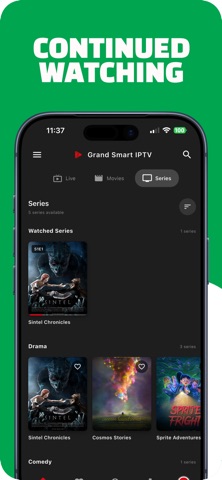 IPTV Grand: Xtream & M3U screenshot