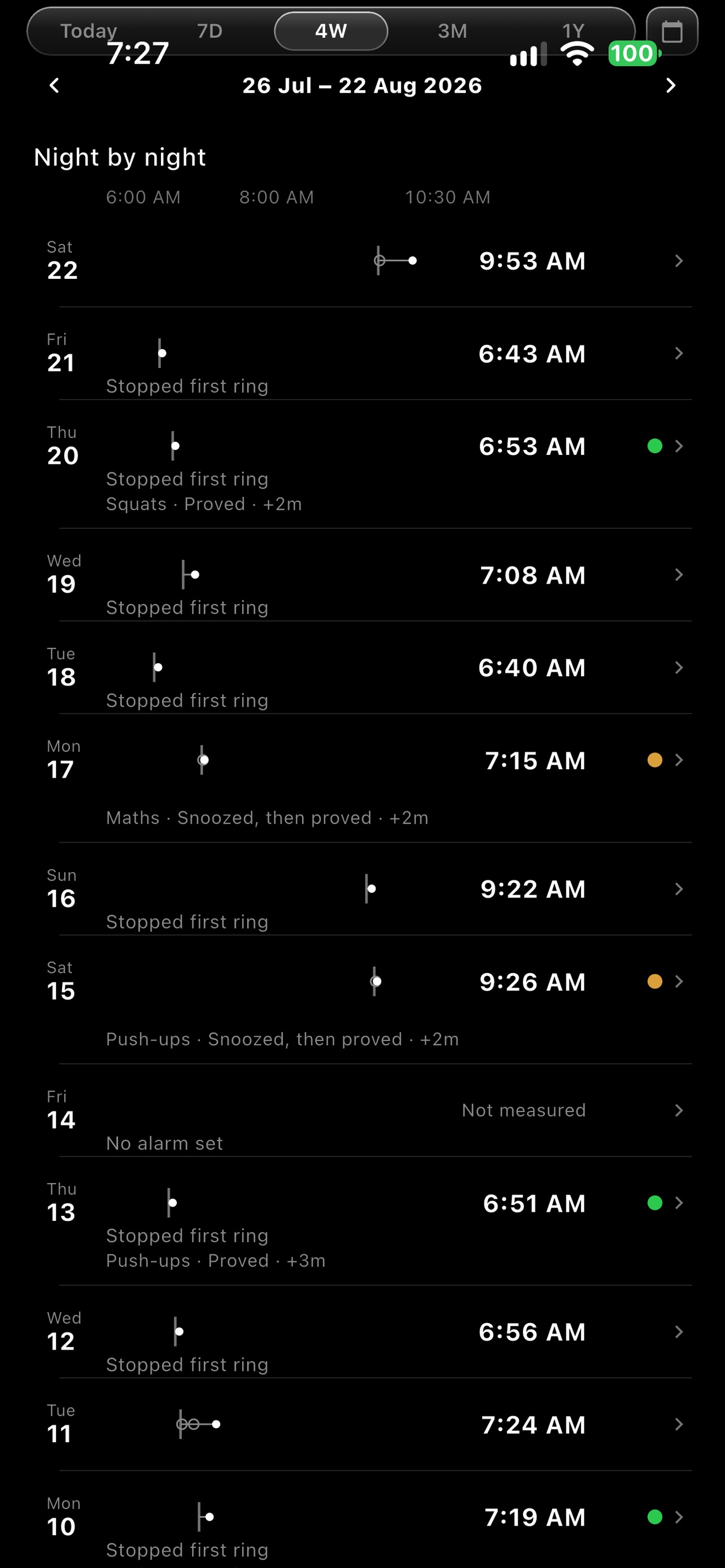 Screenshot 6 of iWake Alarm