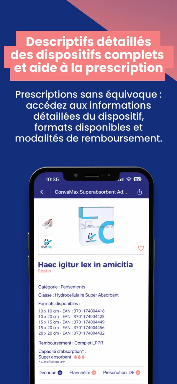 Screenshot #3 pour e-Pansement