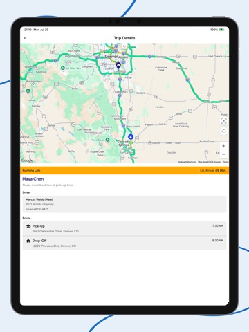 EverDriven RideAware iPad screenshot