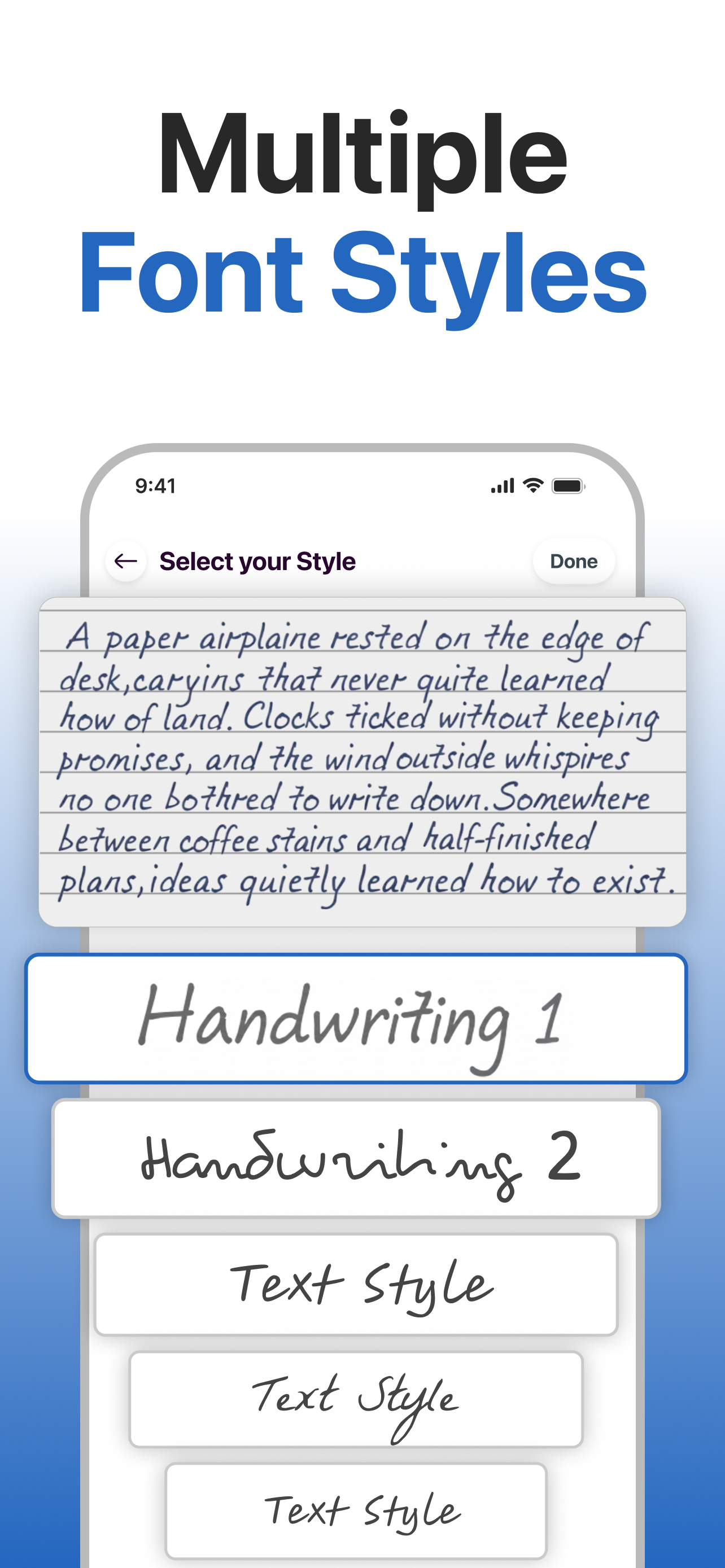 Text To Handwriting screenshot 4