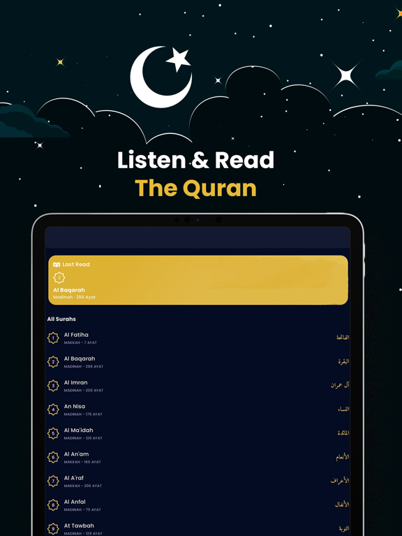 Quran Chat - Ask, Read, Pray iPad screenshot 2 - Reference app