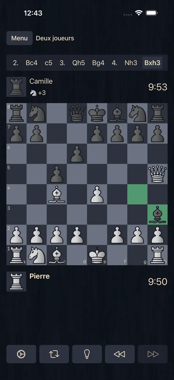 Screenshot #2 pour Échecs - Chess Deluxe