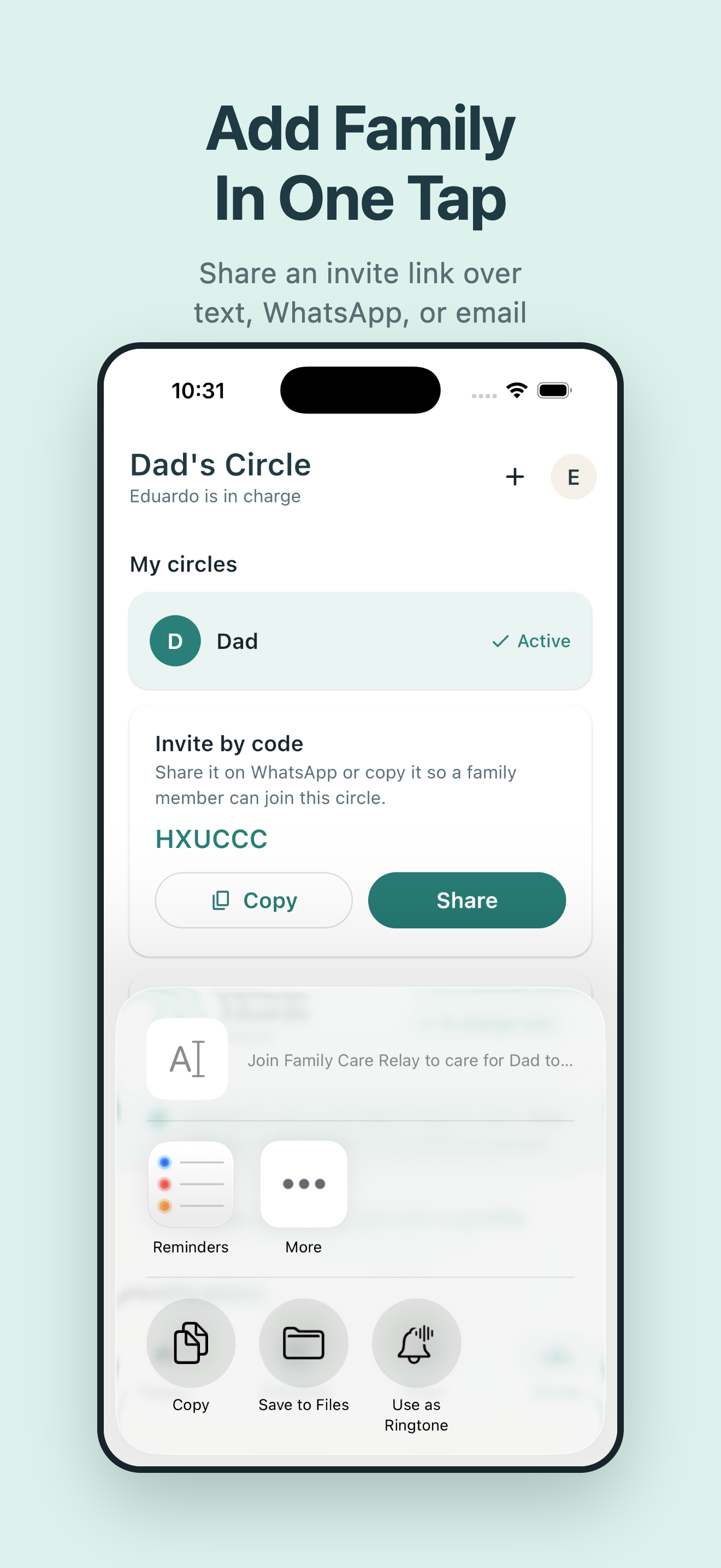 Family Care Relay screenshot 6