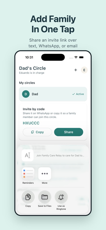 Family Care Relay screenshot 6