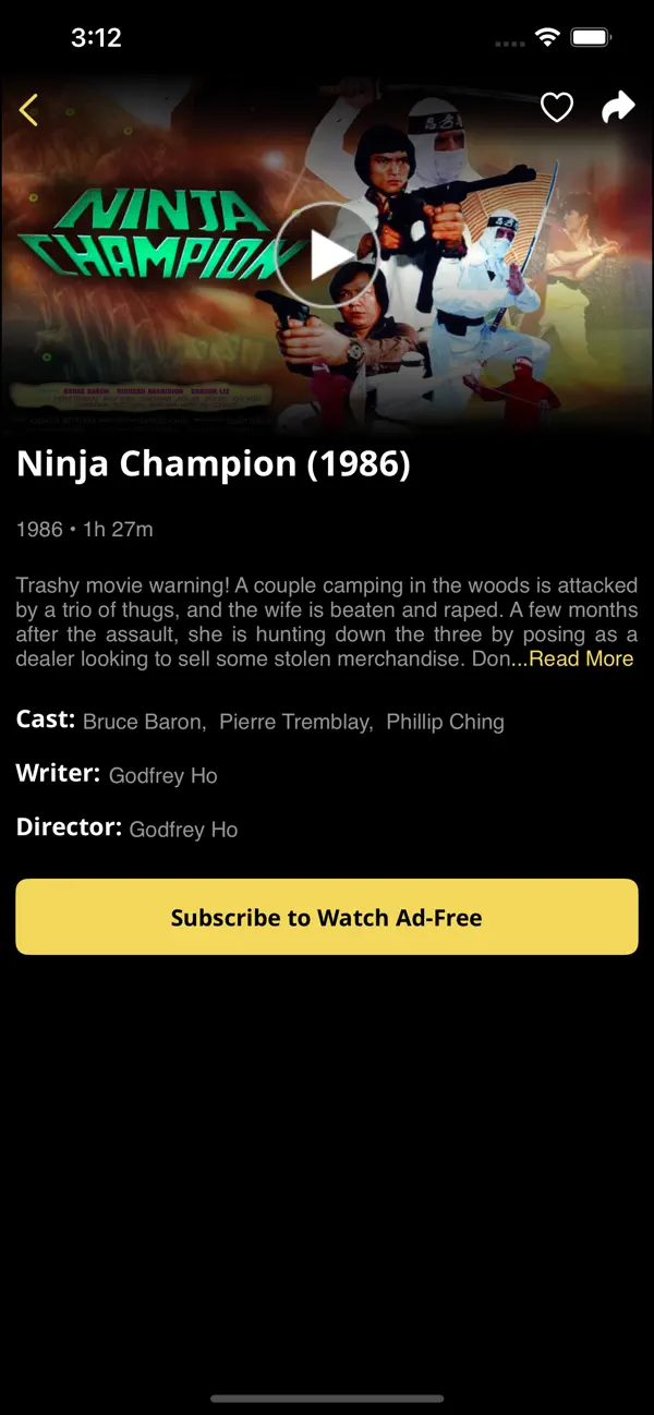 Screenshot #2 pour Grindhouse Movie Channel