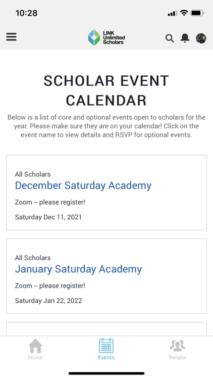 LINK Unlimited Scholars