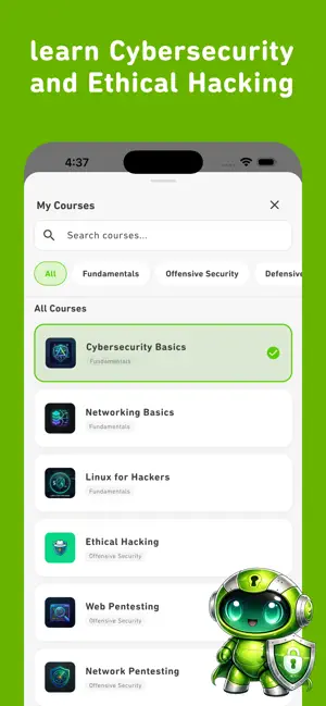 Cybron | Learn Cybersecurity screenshot 1