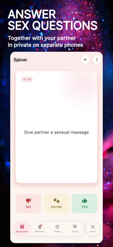 Spicer - Sex Ideas For Couples screenshot 1 of 9