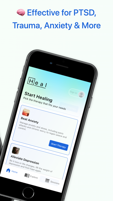 Heal EMDR: Self-Guided Therapy Screenshot