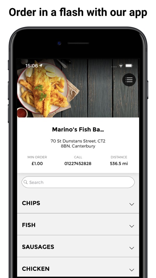 Marino's Fish Bar, Canterbury - 1.10.0 - (iOS)