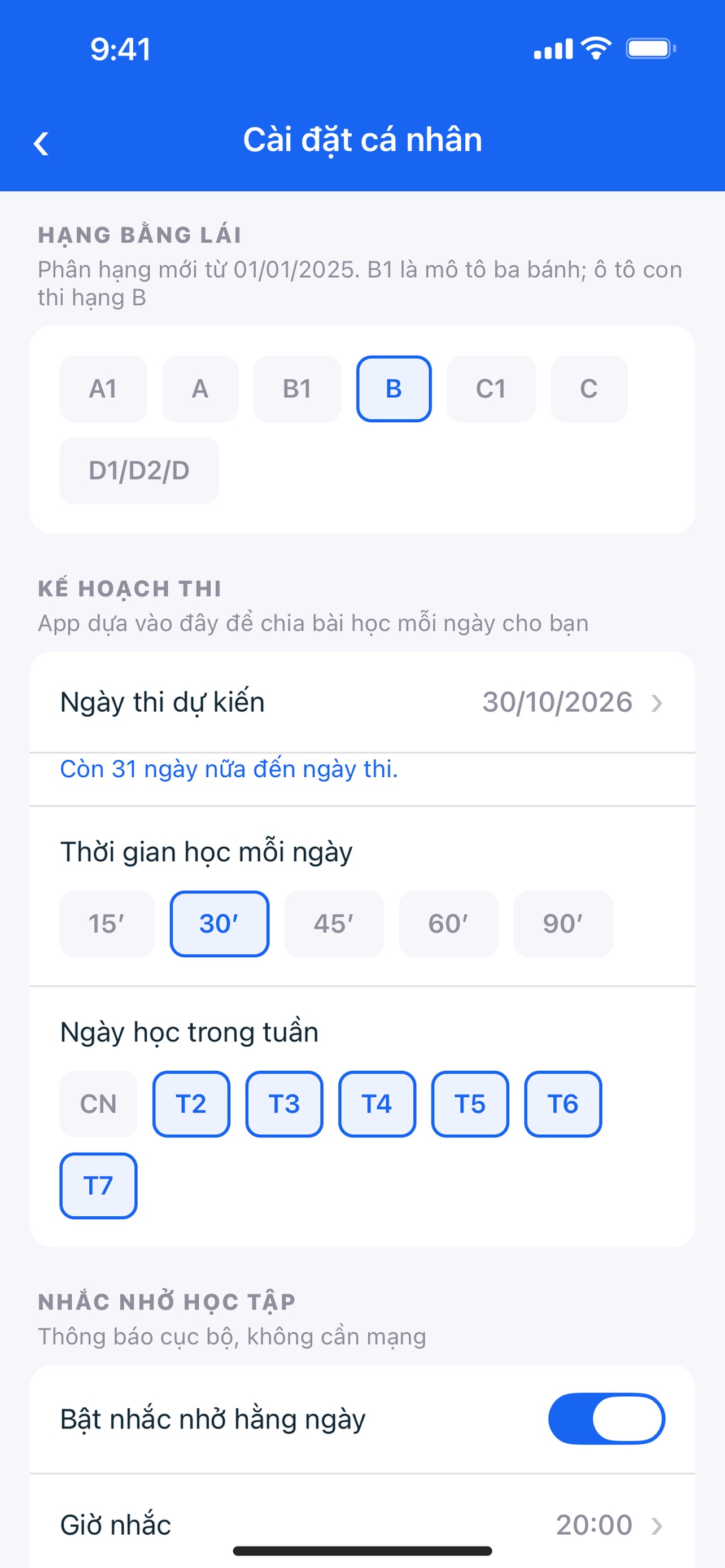 Screenshot 7 of Ôn thi GPLX 2027 - 600 Câu