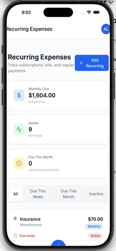 Home Expense Tracker screenshot 3 of 10