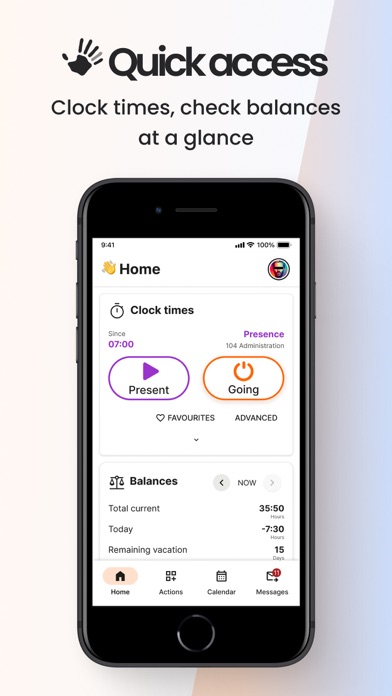 ATOSS Time Control Screenshot