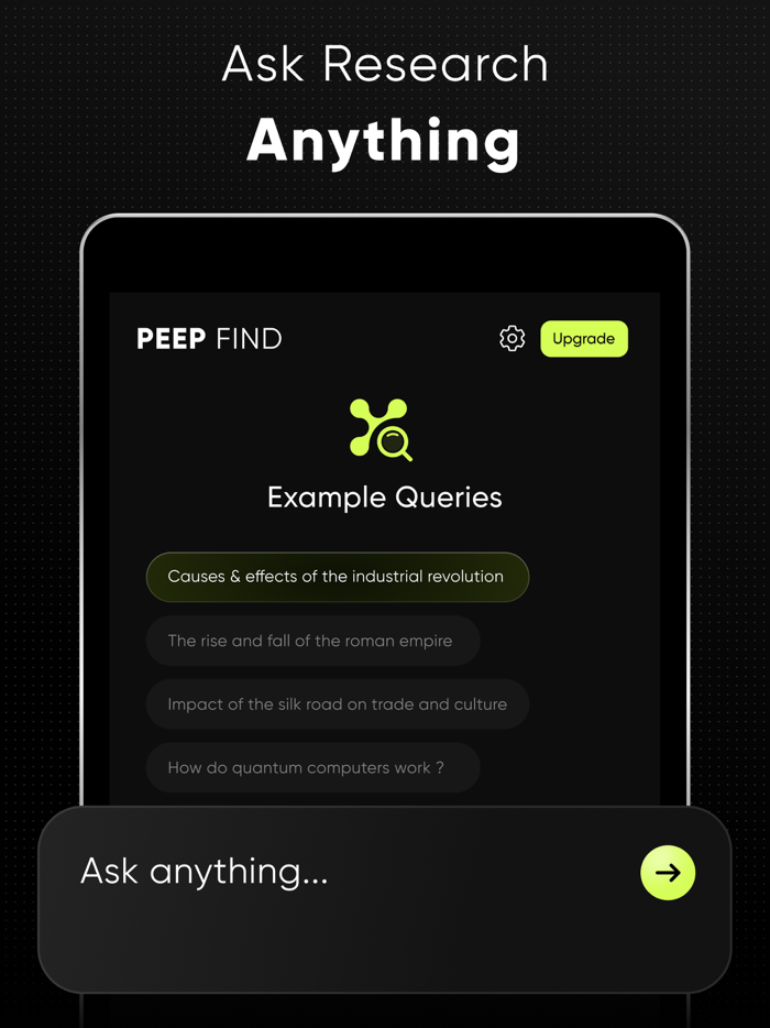 PeerSearch AI Search Assistant