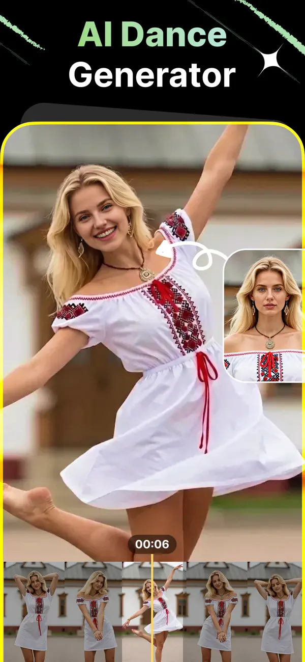 Screenshot #1 pour Dance Video Maker - Dance AI