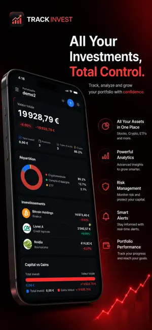 TrackInvest: Portfolio screenshot 2