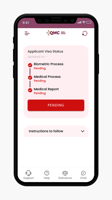 QMC App Screenshot