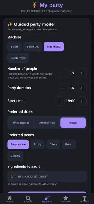 Slushi Party screenshot 4