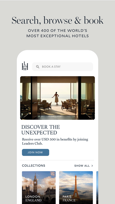Leading Hotels Screenshot
