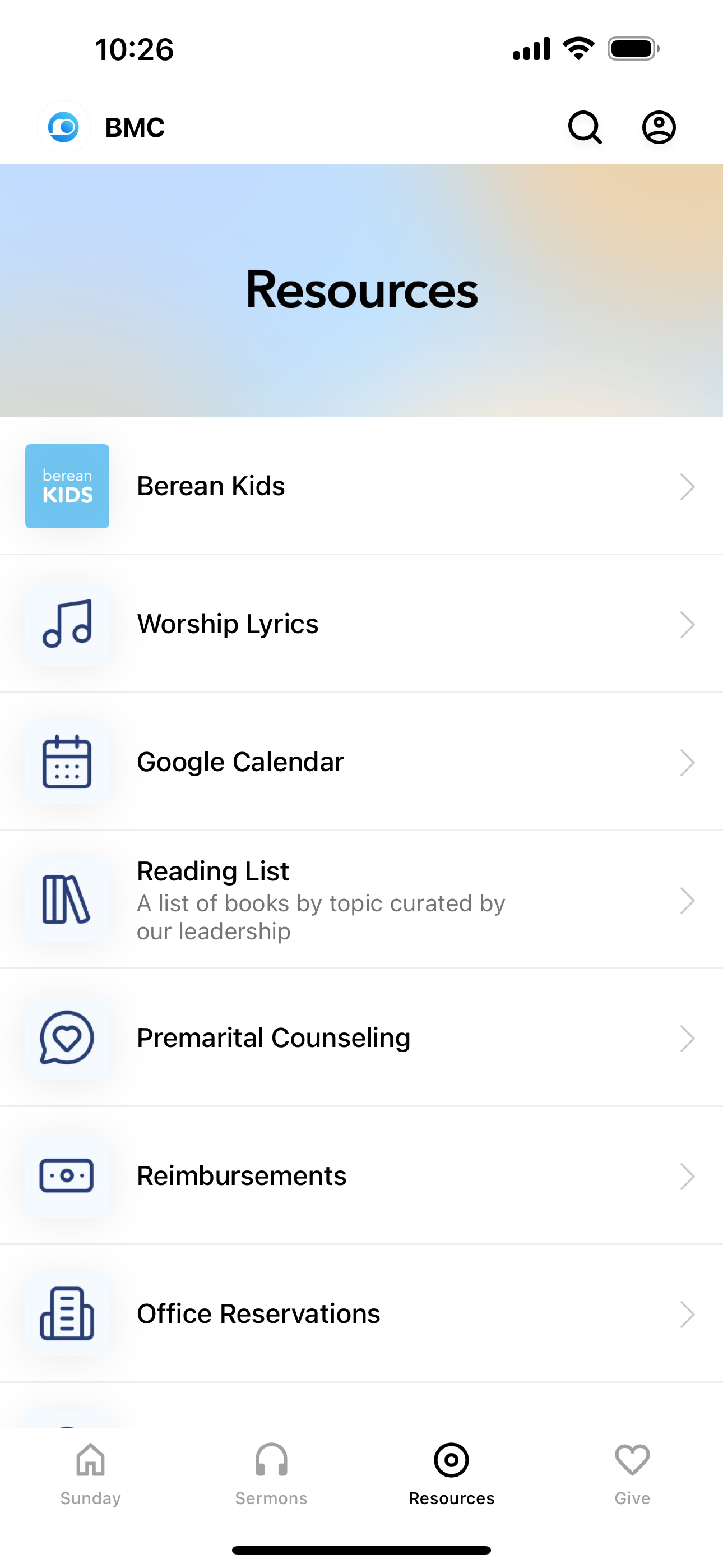 Berean Mission Church screenshot 3