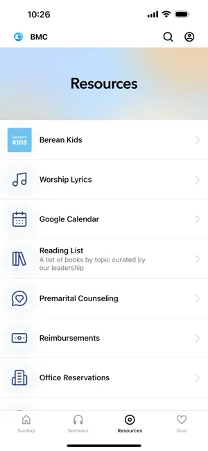 Berean Mission Church screenshot 3