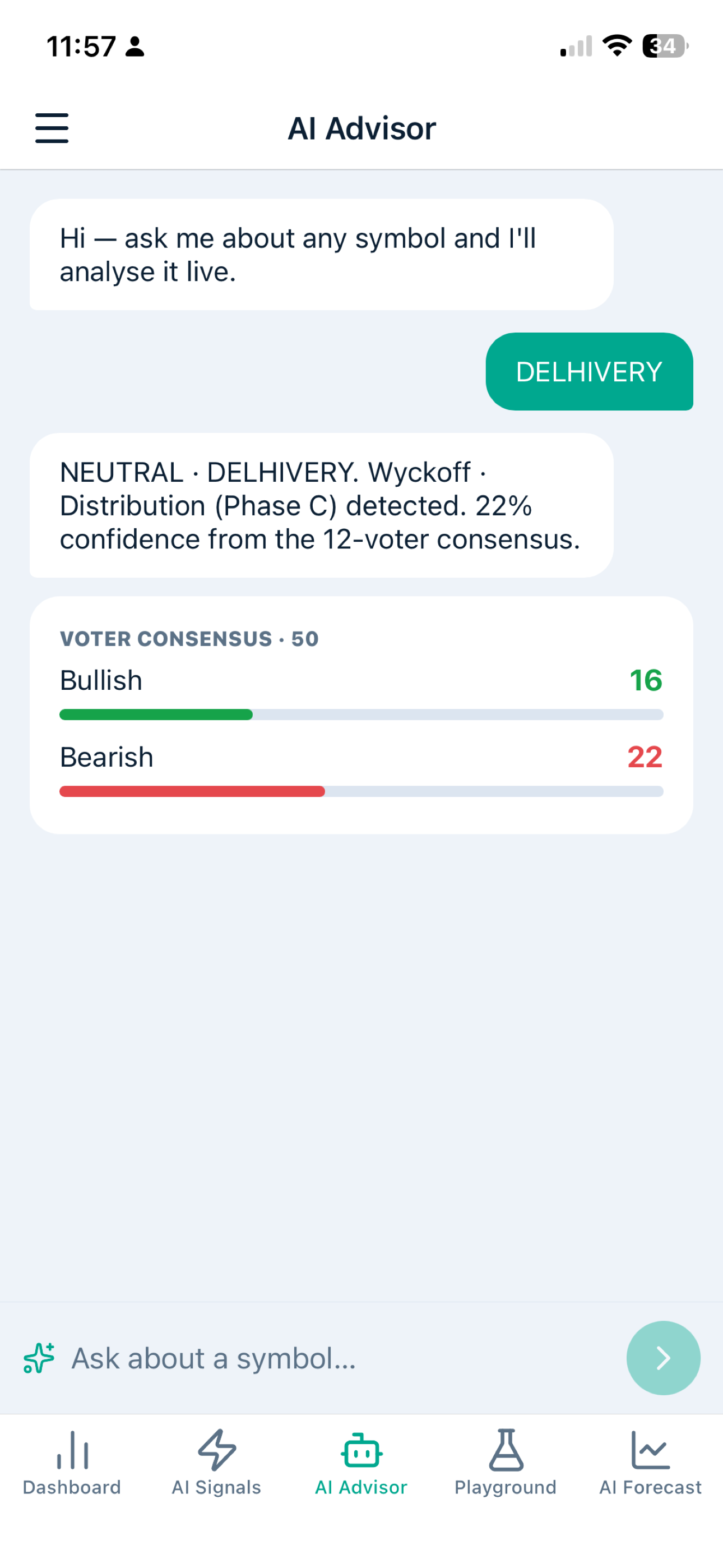 AlgoTradingAI screenshot 2