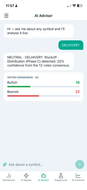 AlgoTradingAI screenshot 2