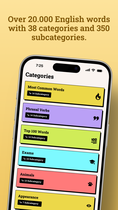 Vocappulary : Learn Vocabulary Screenshot