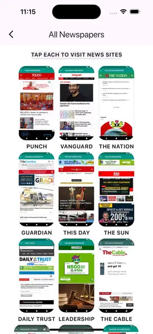 Nigerian Newspapers Summary screenshot 2