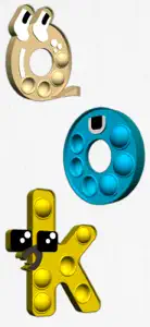 Pop It Alphabets Lore 3D Giant screenshot #8 for iPhone