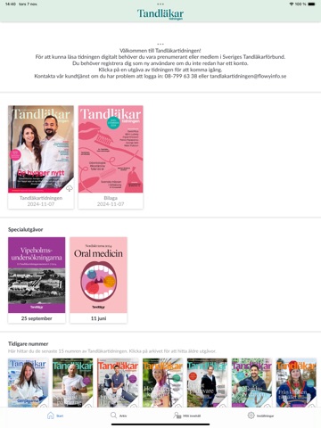Tandläkartidningen app screenshot 3