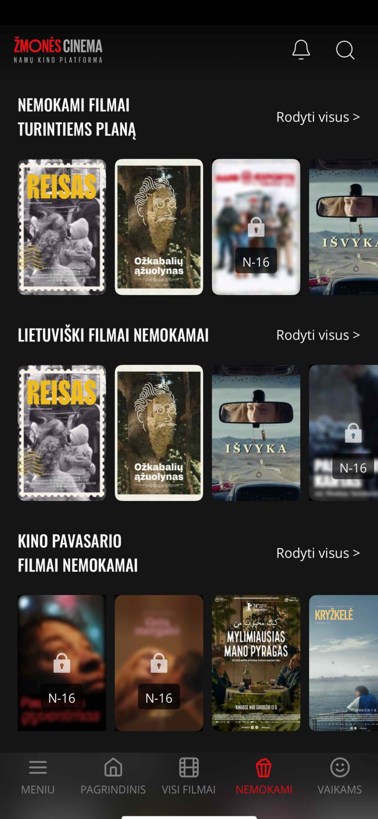 ŽMONĖS Cinema