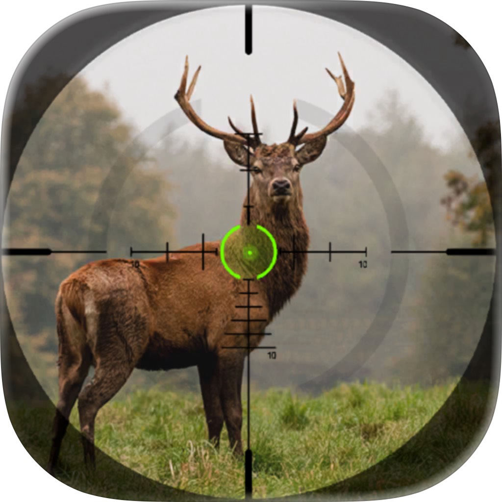 Apple App Store cover for Wild Animal Deer Hunting Game