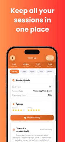CrewSpeed The Coxing App screenshot