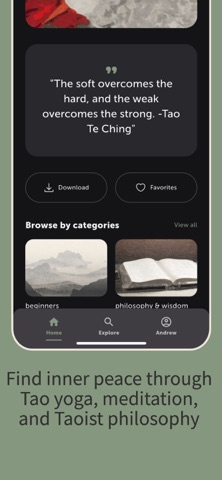 Taoist Yoga & Meditation iPhone screenshot