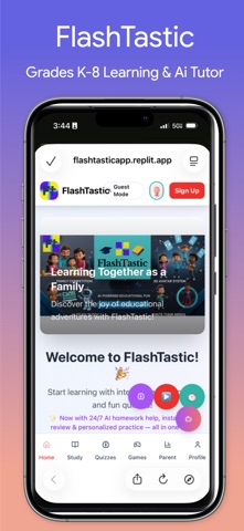 FlashTastic K-8 Learning Games Screenshot 1 of 8