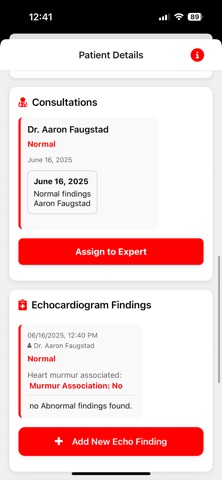 One Heart App screenshot