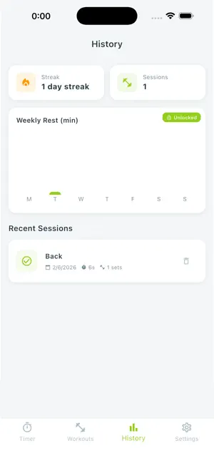 RestBeat: Gym Rest Timer screenshot 4