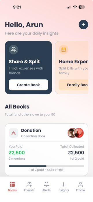 Zedger: Expense & Bill Tracker Screenshot 1 of 3