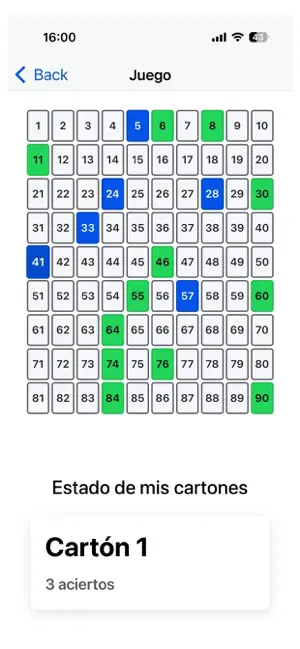 CheckBingo screenshot 2
