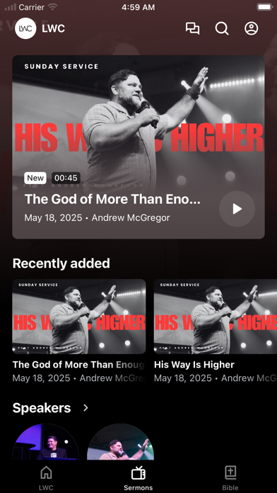 Love's Way Church iPhone screenshot 2 - Education app