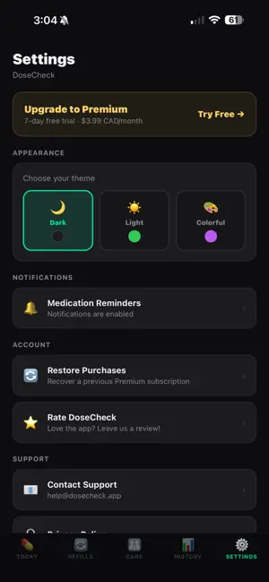 DoseCheck: Medication Tracker screenshot 3