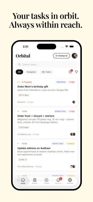 Orbital (Group Tasks) screenshot 1